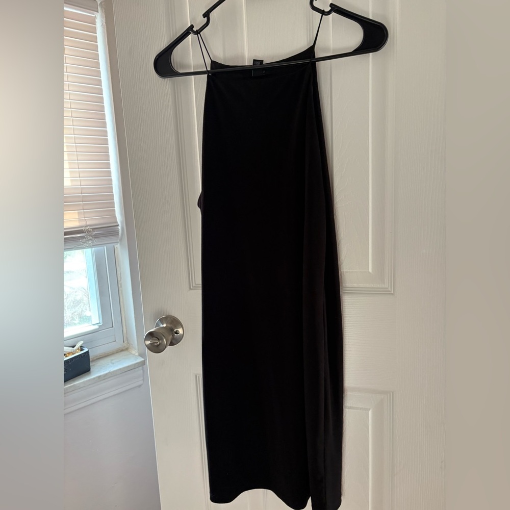 Forever 21 Black One Shoulder Dress
